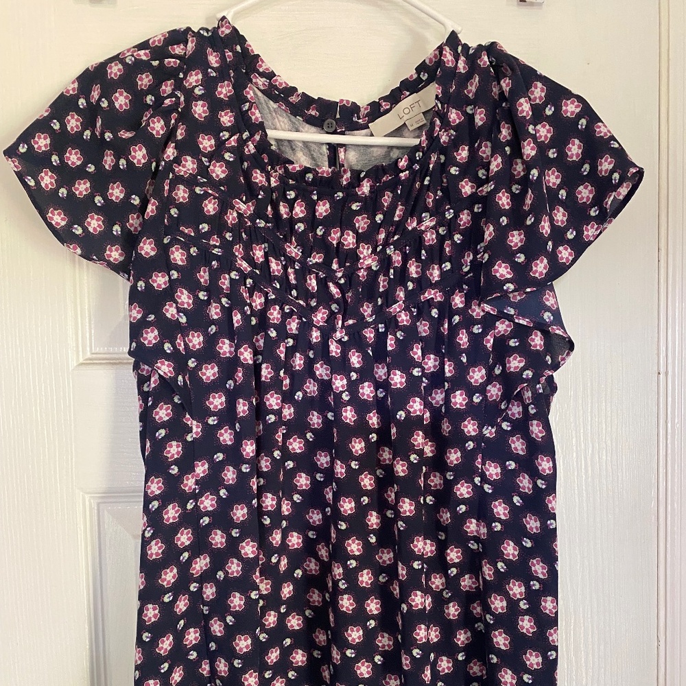 Loft blouse top